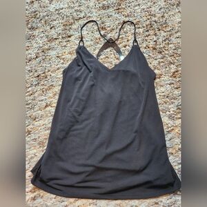 Express Tank with Metal Back Embellishment